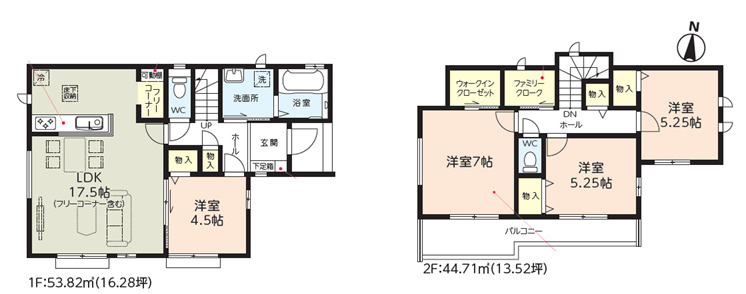 習志野市東習志野三丁目　新築分譲住宅A号棟