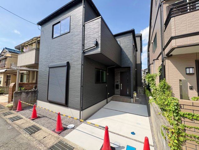 草津市上笠4丁目　新築戸建ての外観