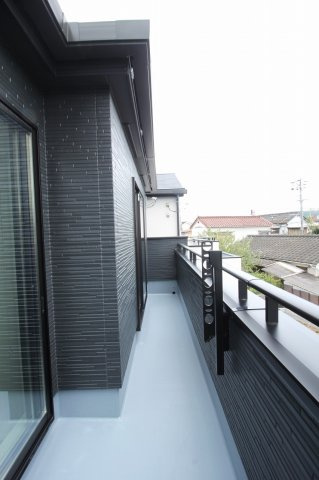鴨部２丁目　新築戸建　1号棟（全2区画）のバルコニー|2F　南西の部屋　7.5帖