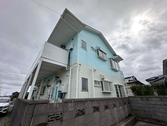 神栖市一棟アパートの外観