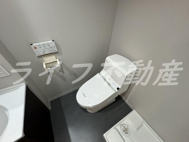 Y&Mアルタイル花園本町のトイレ|トイレもきれいです
