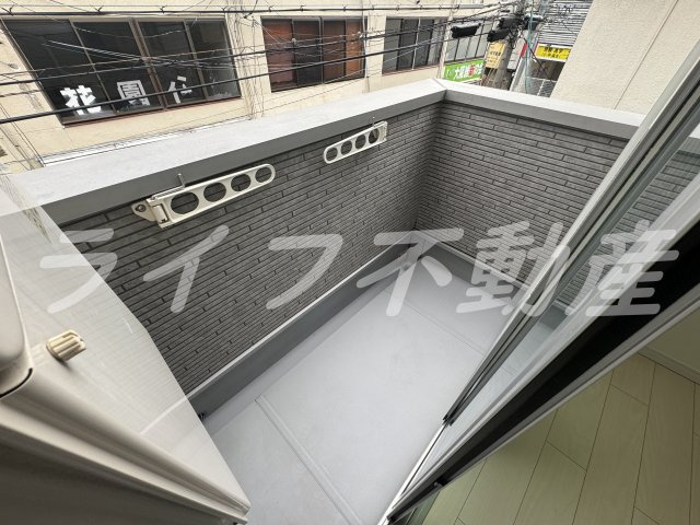 Y&Mアルタイル花園本町のバルコニー|落ち着いた時間を過ごせるバルコニーです