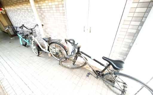 ツヴァイビルのその他共用部分|自転車置き場です