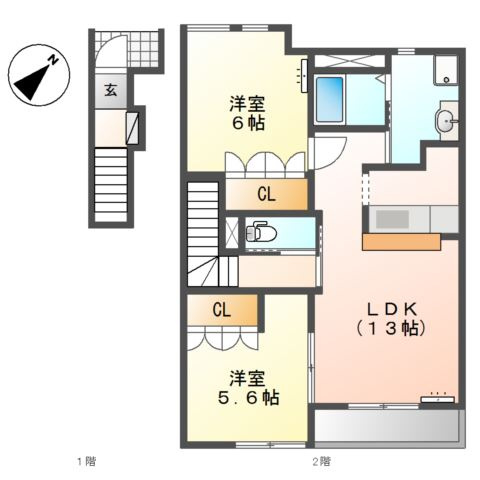 【間取り】 | アムール・ヴィラ