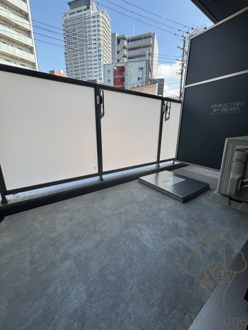 アーバネックス梅田中崎町IIのバルコニー