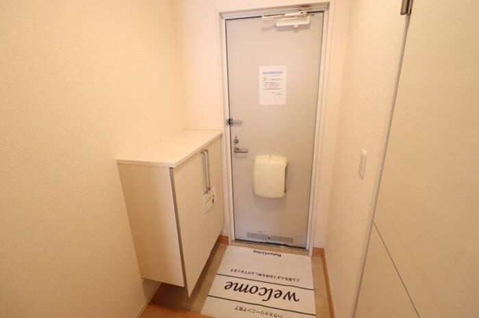 グランモアヒロセのバルコニー