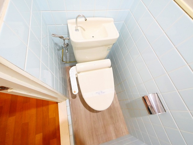 白毫寺テラスハウスのトイレ|トイレもきれいです