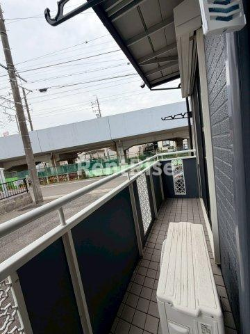 ファミール高畑 Ｂのバルコニー