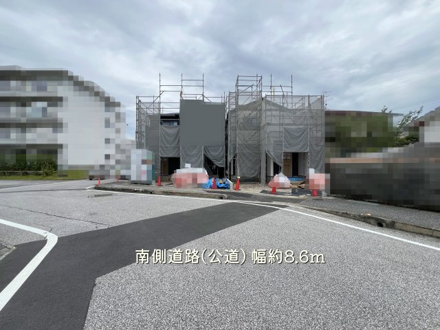【前面道路含む現地写真】 | 高知市鴨部２丁目/2区画