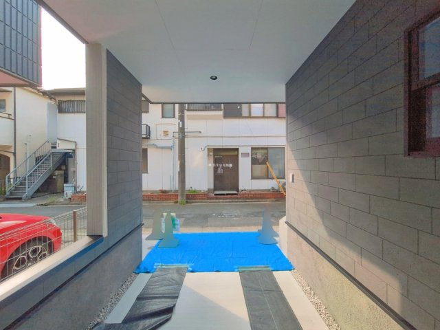 富士見市関沢１丁目の新築一戸建の駐車場