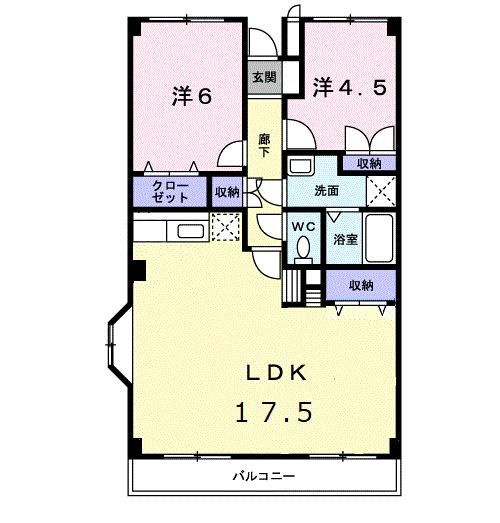 ルミエールの間取り