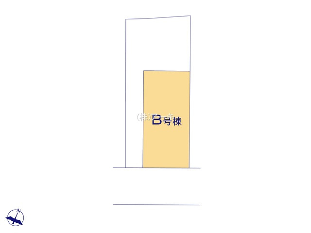 大府市森岡町4丁目888『仲介手数料無料』新築戸建ての区画図