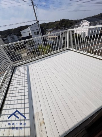 宗像市城西ヶ丘１丁目　戸建てのバルコニー