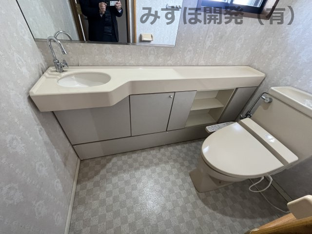 上山市長清水のトイレ|※リフォーム前