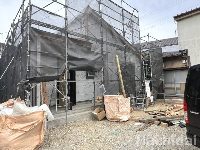 碧南第67棚尾本町　新築戸建＜3号棟＞の外観|ただいま建築中（2026.04.10）
