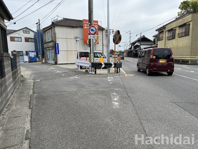 碧南第67棚尾本町　新築戸建＜3号棟＞の前面道路含む現地写真