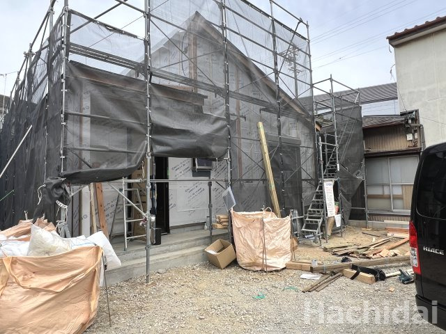 碧南第67棚尾本町　新築戸建＜3号棟＞の外観|ただいま建築中（2026.04.10）