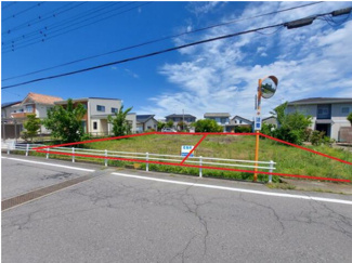 【外観】 | 藤岡市上大塚　売土地