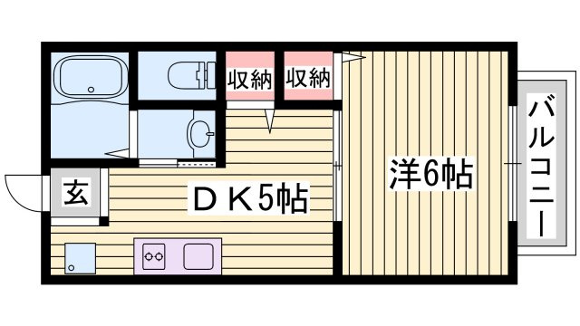 ラポール二番館の間取り