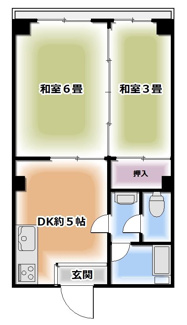 【間取り】 | サンコーポエイト