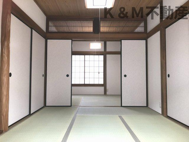 みどり台戸建の和室|和室があると落ち着いた雰囲気になりますね