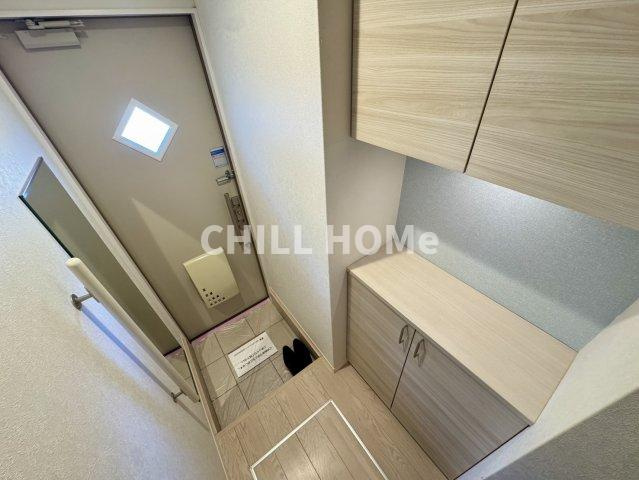 メゾンエテルネルの玄関|当社、チルホームのHPもご覧ください(^^)/物件情報多数♪