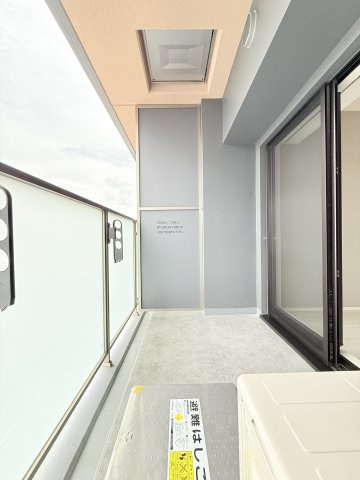 ブランシエスタ森ノ宮のバルコニー