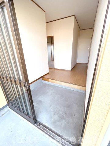 コーポ葵の玄関