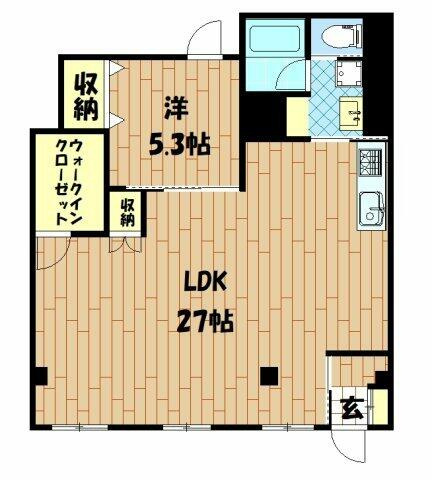 アルヴィータ元住吉の間取り