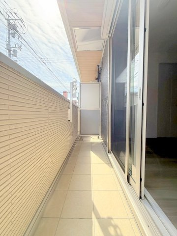 【バルコニー】 | リュトモス西旭 | お洗濯に便利なバルコニー！