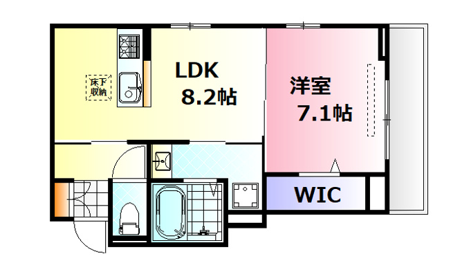 【間取り】 | リュトモス西旭