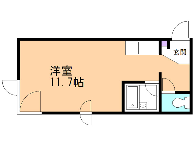 ダイヤマンションアネックスの間取り