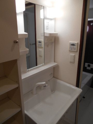 【洗面所】 | クリエート薬院 | シンプルで使いやすい洗面台です！
