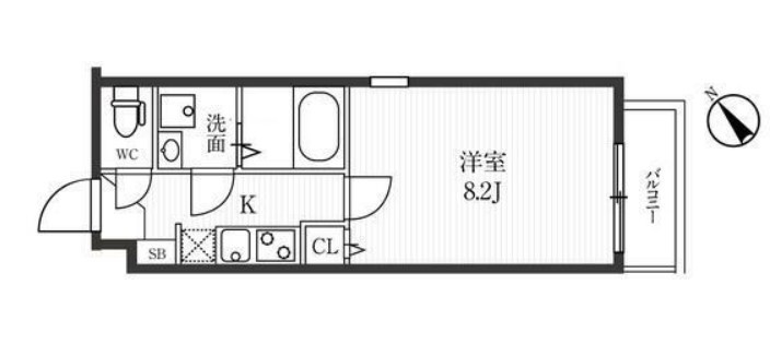新宿夏目坂コートの間取り