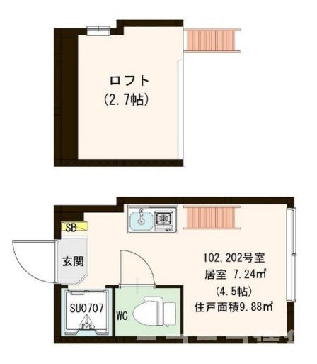【間取り】 | メゾン・プーラ豊島