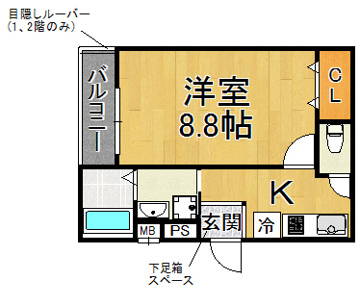 オートロック付きで安心！宅配BOX付きで便利！