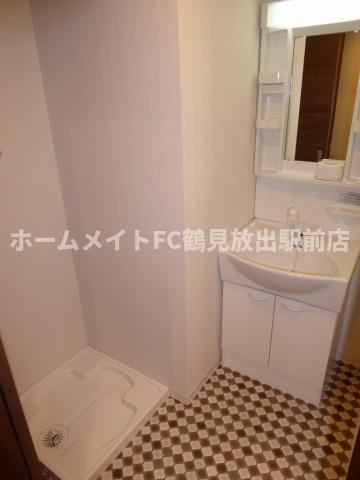東大阪市西堤１丁目のアパートの洗面所