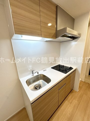 大阪市城東区鴫野東２丁目の賃貸マンションのキッチン