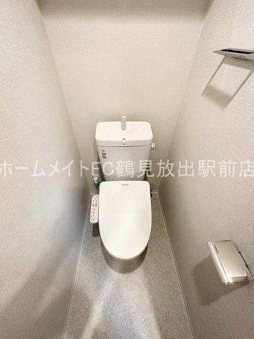 大阪市城東区鴫野東２丁目の賃貸マンションのトイレ