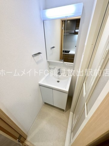 大阪市城東区鴫野東２丁目の賃貸マンションの洗面所