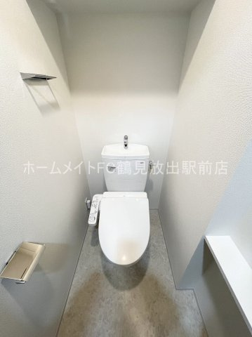 東大阪市高井田西６丁目の賃貸マンションのトイレ