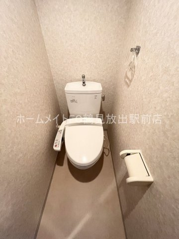 東大阪市高井田本通５丁目の賃貸マンションのトイレ