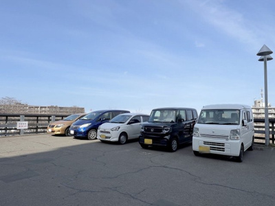 【駐車場】 | パーソナルヒルズ宮の沢ファーストステージ | 駐車場は全戸分あり・来客駐車場も複数あります♪