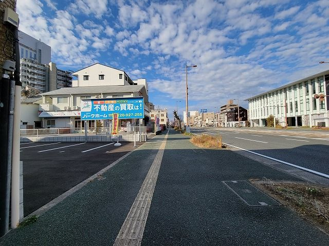 城見町月極駐車場の外観