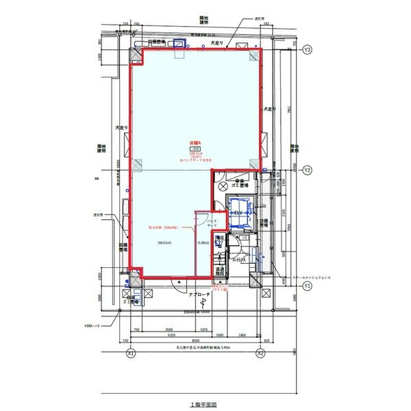 仮)名駅2丁目物件の間取り