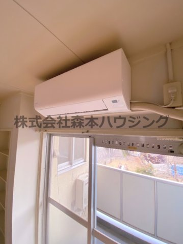 【設備】 | 　ビレッジハウス倉治3号棟 | エアコン2基ついてます