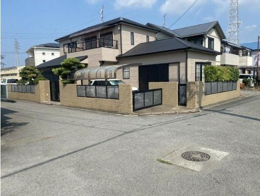 和歌山市福島の前面道路含む現地写真