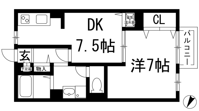 【間取り】 | リビングタウン西野
