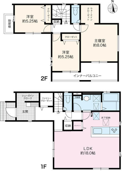 【間取り】 | 新築住宅　高知市東城山町３期②