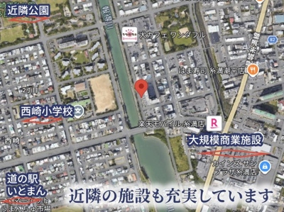 【地図】 | プレサンスロジェ西崎レーヴタワー